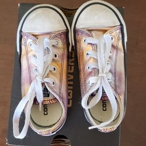 Converse toddler girls - iridescent!!